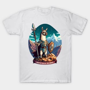 llama warrior lovers T-Shirt